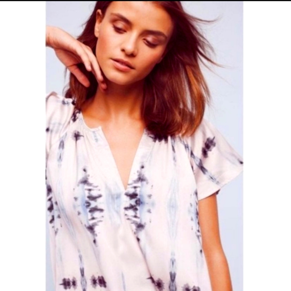 Anthropologie Lilka tie dye shirt
